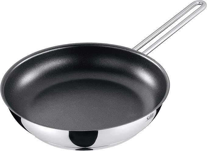 Silit Pot Set 10-Piece Toskana Pouring Rim Glass Lid Stainless Steel Suitable for Induction Hobs Dishwasher-Safe