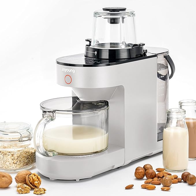 JOYOUNG 1200ml Food Blender White 8 Functions Quick Vegan Milk in 3 Minutes