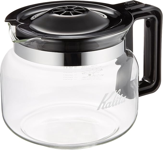 Carita Kalita Warmth Keeping Coffee Server Heat Resistant Glass For 12 People 5.9 fl oz (1700 ml) 1.7 L Decanter #32029 Coffee Hand Dripping Equipment Coffee Carafe Stylish Camping Outdoors