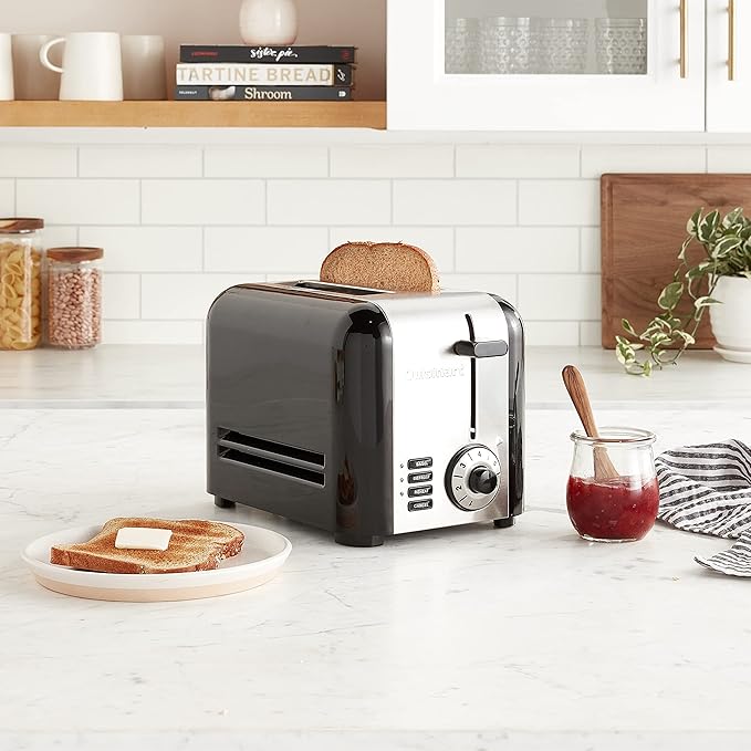 Cuisinart CPT-320P1 Compact 2-Slice Toaster Brushed Stainless