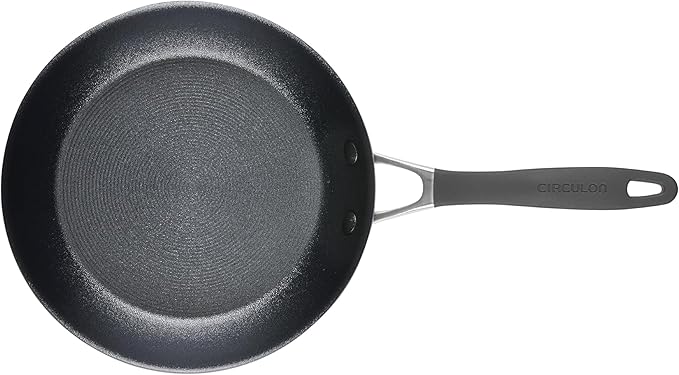 Circulon A1 Series with ScratchDefense Technology Nonstick Induction Frying Pans/Skillet Set 8.5 Inch and 10 Inch - Graphite Skillet Set (8.5 &amp 10)