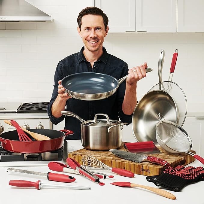 Tramontina FlavCity 19 Piece Essential Cookware Set