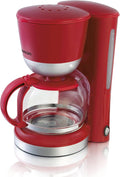 Swan SK18110REDN Freestanding Manual Coffee Maker (Freestanding Drip Coffee Maker 1.25 L Red)