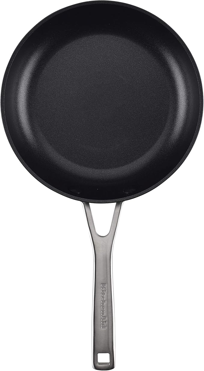 KitchenAid Hard Anodized Induction Nonstick Fry Pan/Skillet 8.25 Inch Matte Black