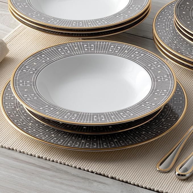 Noritake Infinity Bronze 12-Piece Dinnereware Set Service for 4