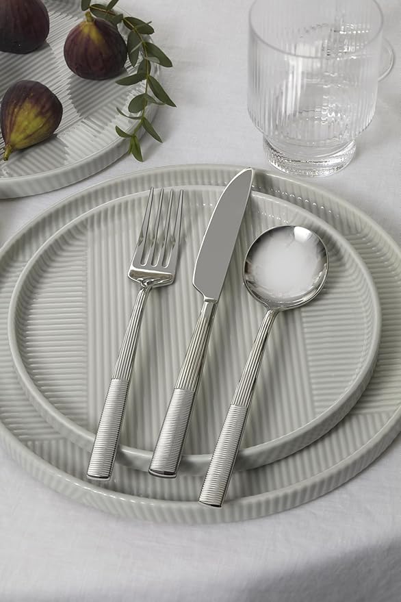 Lenox 899194 Modulus 18-Piece Dinnerware Set Service For 6