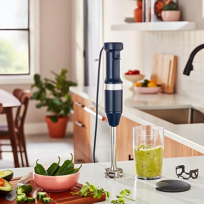 KitchenAid Variable Speed Corded Hand Blender KHBV53 Ink Blue