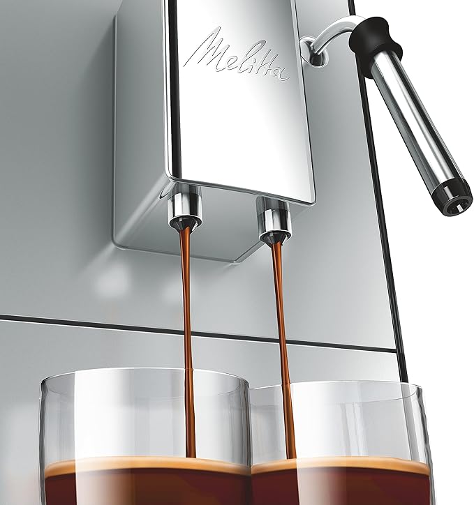 Melitta Caffeo Solo &amp Milk Bean to Cup Espresso/Cappuccino Coffee Machine Silver/Black