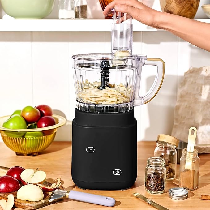 3-in-1 Kitchen Appliance System with Blender Food Processor and Personal Cup (Black Sesame)