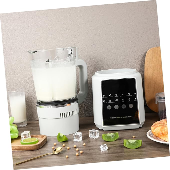 DECHOUS 110v High-speed Electric Blender with Touch Display Non-stick Jar Self-cleaning Function Low Noise Operation for Smoothies Juices and Food Processing