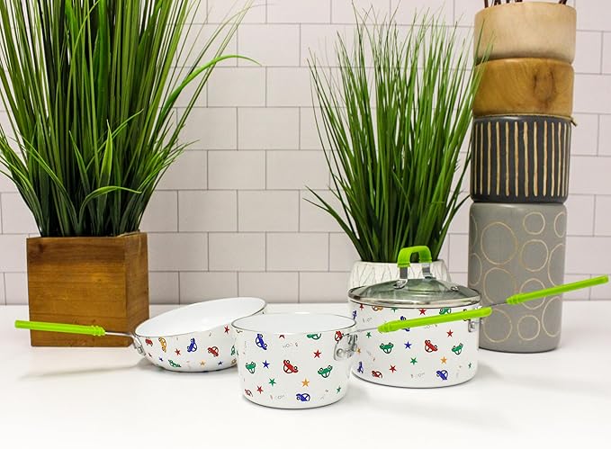 BergHOFF Children's Line Cookware Set-Boys Multicolored