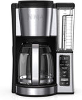 Ninja 12-Cup Programmable Brewer CE251 Coffee Maker 60 oz Black/Stainless Steel (Renewed)
