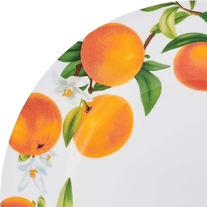 Mikasa Mandarin Bone China Lightweight Chip Resistant 12 Piece Dinnerware Set Service for 4
