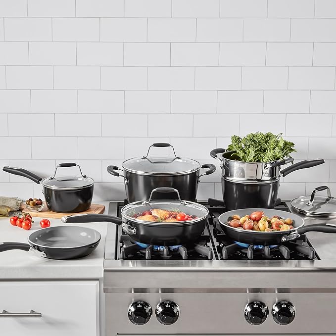 Cuisinart 11-Pc Intermix™ Ceramic Nonstick Set 59SB-11BK