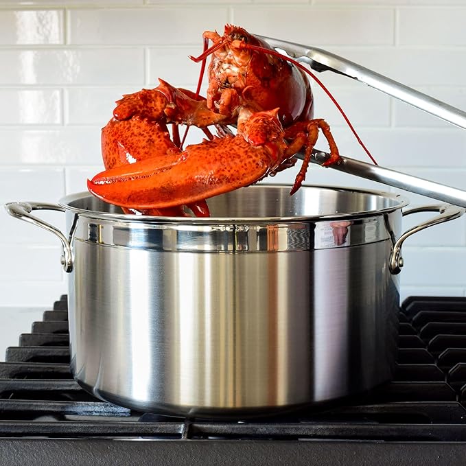 Hestan ProBond - Professional Clad Stainless Steel 5-Piece Ultimate Cookware Set Induction Compatible