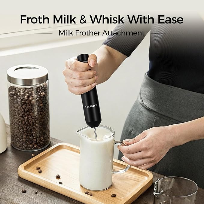 Cordless Hand Blender12V Rechargeable Immersion Blender with 60+ Bowl Battery Life4-Point Stainless Steel BladeVariable Speed &amp Egg Whisk - for SoupsSmoothies Baby Food