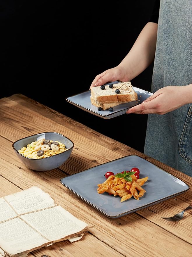 Dinnerware Sets for 4 and 7.2+5.8 Ceramic Kitchen Utensil Holder