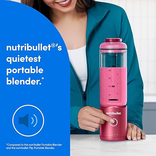 nutribullet Flex portable blender NBPB50200WC Ruby Red