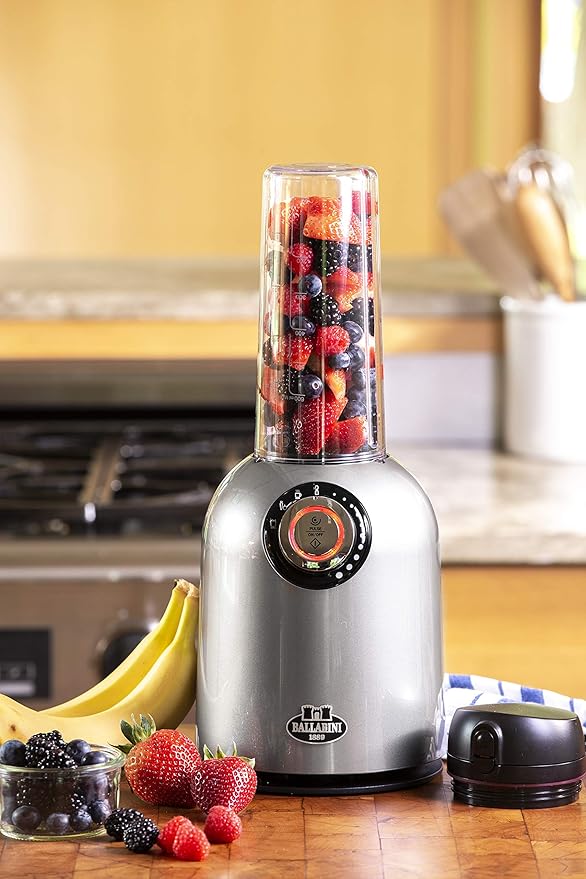 Ballarini Tesoro Countertop Blender - Cherry Red Made in Italy