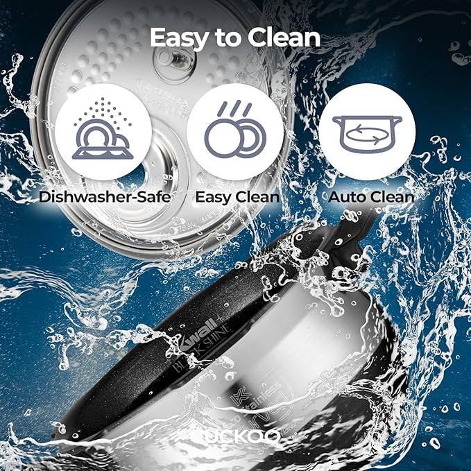 Cuckoo CRP-JHSR0609F Multifunctional and Programmable Electric Induction Heating Pressure Rice Cooker 3-Language Voice Navigation Intelligent Cooking Algorithm - 6 Cups Made in Korea Brown
