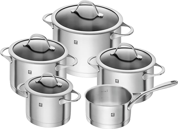 ZWILLING Essence Cookware Set Stainless Steel 5-Piece