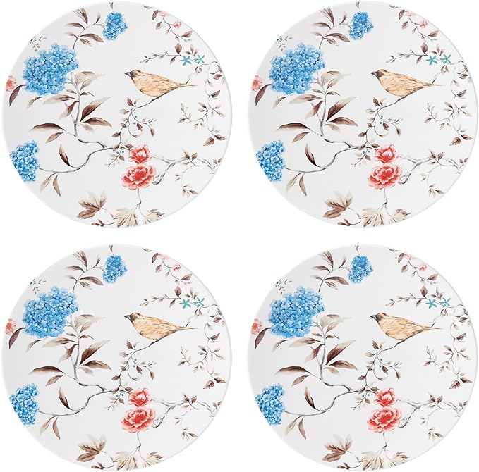 Lenox Sprig &amp Vine 4-Piece Accent Plate Set 4.65 LB MultiWhite