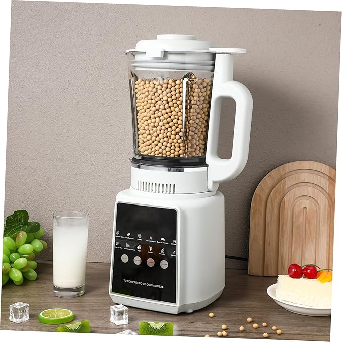 Mikinona 110v High-speed Electric Food Blender for Smoothies and Juices Non-stick Countertop Blender with Self-cleaning Function and Low-noise Operation for Family Meal Prep