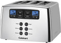 Cuisinart CPT-440CH Touch to Toast Leverless 4-Slice Toaster Polished Chrome