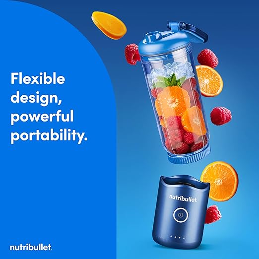 nutribullet Flex portable blender NBPB50200BB Sapphire Blue