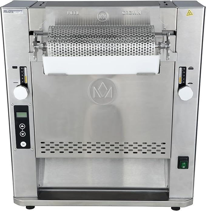 Prince Castle Top Mount Bun Dresser for CTS Series Toaster Stainless Steel - Butter Spreader and Butter Roller for Buns Even Dispensing