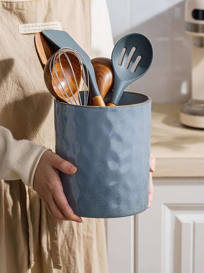 Dinnerware Sets for 4 and 7.2+5.8 Ceramic Kitchen Utensil Holder