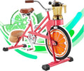 Blender Kids Commercial Other Fruit and Vegetable Machines Pedal Fruit Blender Smoothies Juicer Machine Equipment Bike (PINK)