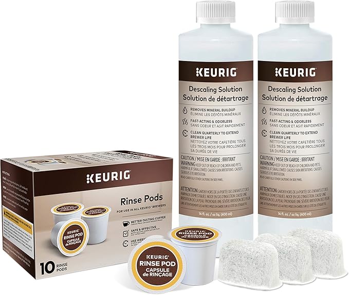 Keurig K-Classic Coffee Maker K-Cup Pod &amp Brewer Maintenance Kit