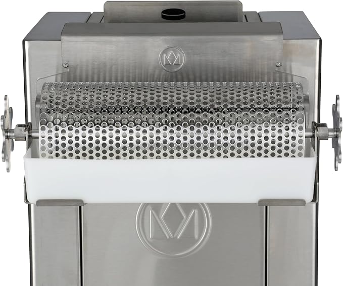 Prince Castle Top Mount Bun Dresser for CTD Series Toaster Stainless Steel - Butter Spreader and Butter Roller for Buns Even Dispensing