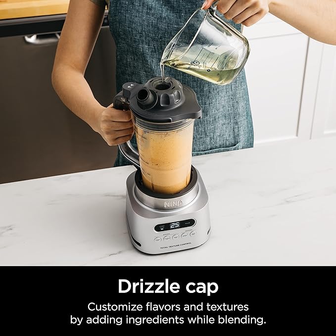 Ninja SS151 TWISTi Blender DUO High-Speed 1600 WP Smoothie Maker &amp Nutrient Extractor* 5 Functions Smoothie Spreads &amp More smartTORQUE 34-oz. Pitcher &amp (2) To-Go Cups Gray