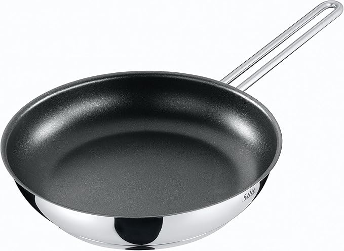 Silit Pot Set 10-Piece Toskana Pouring Rim Glass Lid Stainless Steel Suitable for Induction Hobs Dishwasher-Safe