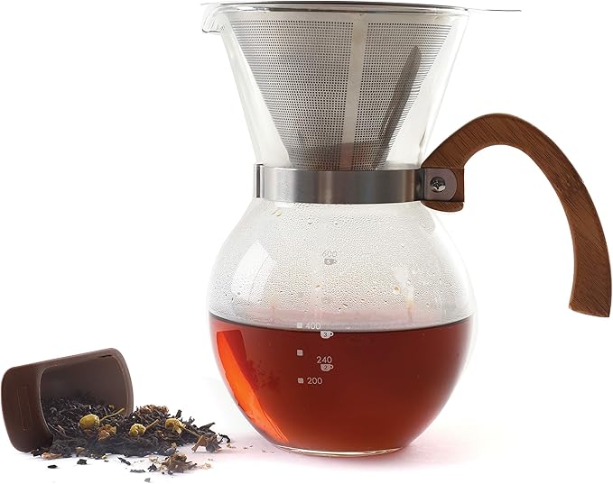 Norpro 5588 Pour Over Coffee Mkr with Ss Filter