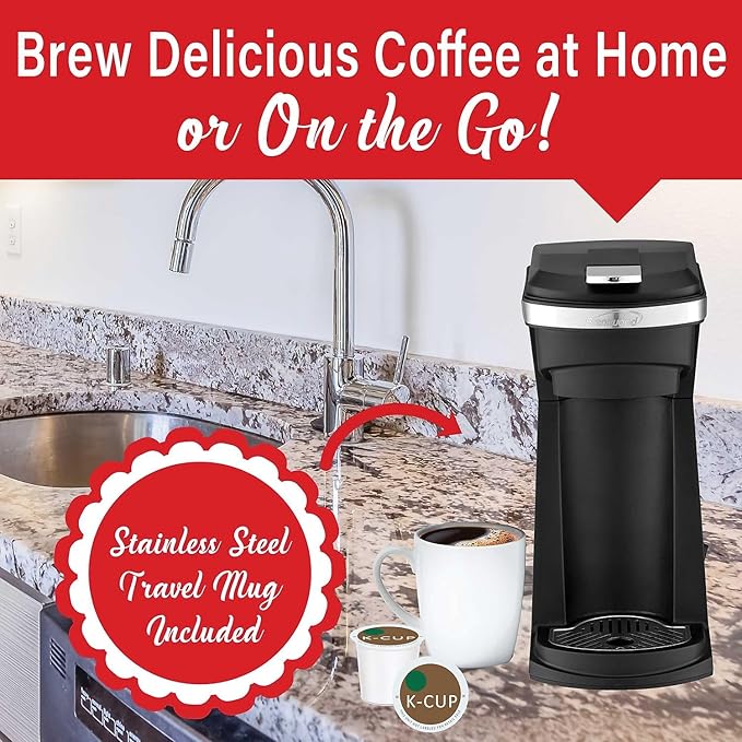 Brentwood TS-1101BK Electric Coffee Maker standard Black