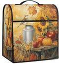 cfpolar Kitchen Aid Mixer Cover Compatible with 6-8 Quarts Sunflower Bird Autumn Stand Mixer Cover Kitchen Aid Mixers Accessories Appliance Organizer Bag Dust Covers with Zipper Pocket