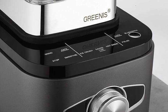 Greenis FGR 8830 Smart Power Blender - BLACK with Thermometer in Tamper