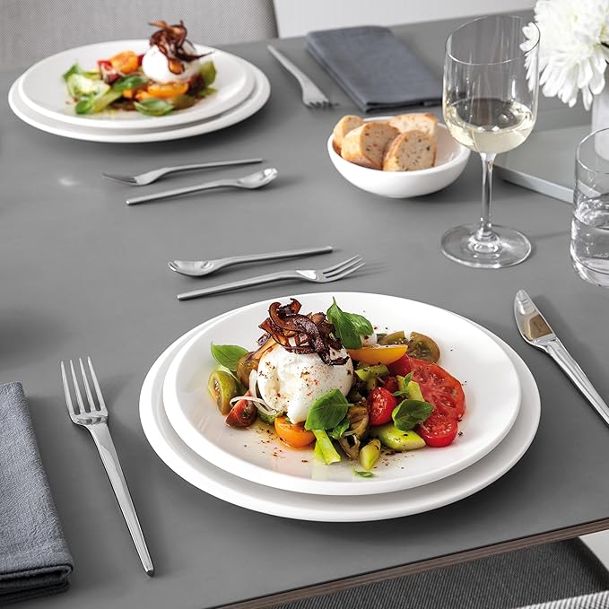 Villeroy &amp Boch NewMoon Complete Dinnerware Set for 2 White