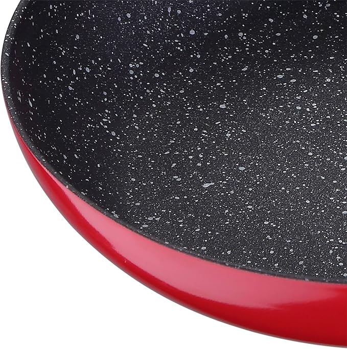 San Ignacio Set of 3 Frying Pans Ø16Ø20Ø24cm + 15Pc Stainless Steel Knife Set with Tacoma