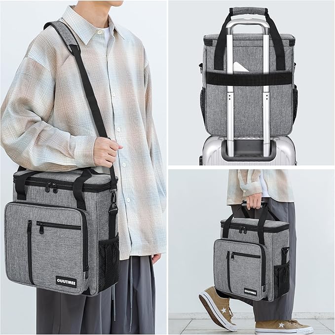 Coffee Maker Carrying Bag Compatible with Keurig K-Mini or K-Mini Plus Single Serve Coffee Brewer Portable Storage Bag with Extra Pockets Storage Tote Case With Shoulder Strap
