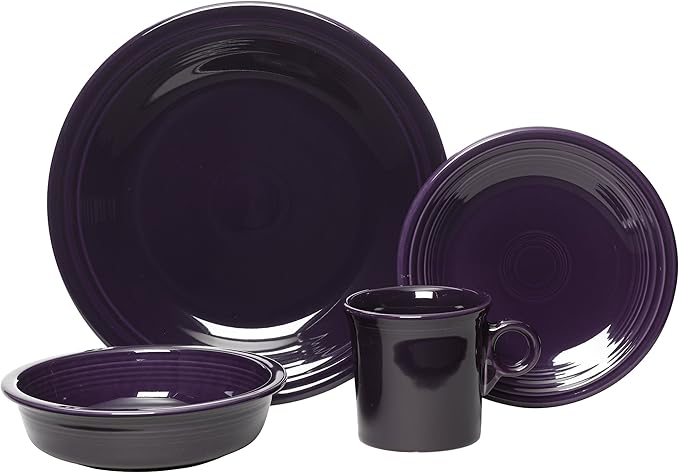 Fiesta 4-Piece Place Setting Plum