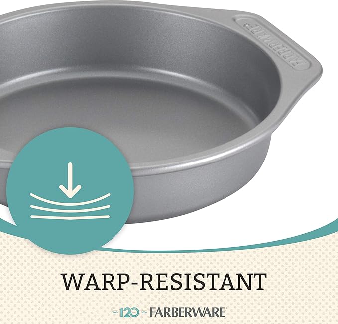 Farberware 15-Piece Stainless Steel Cookware Set + 10-Piece Nonstick Bakeware Set