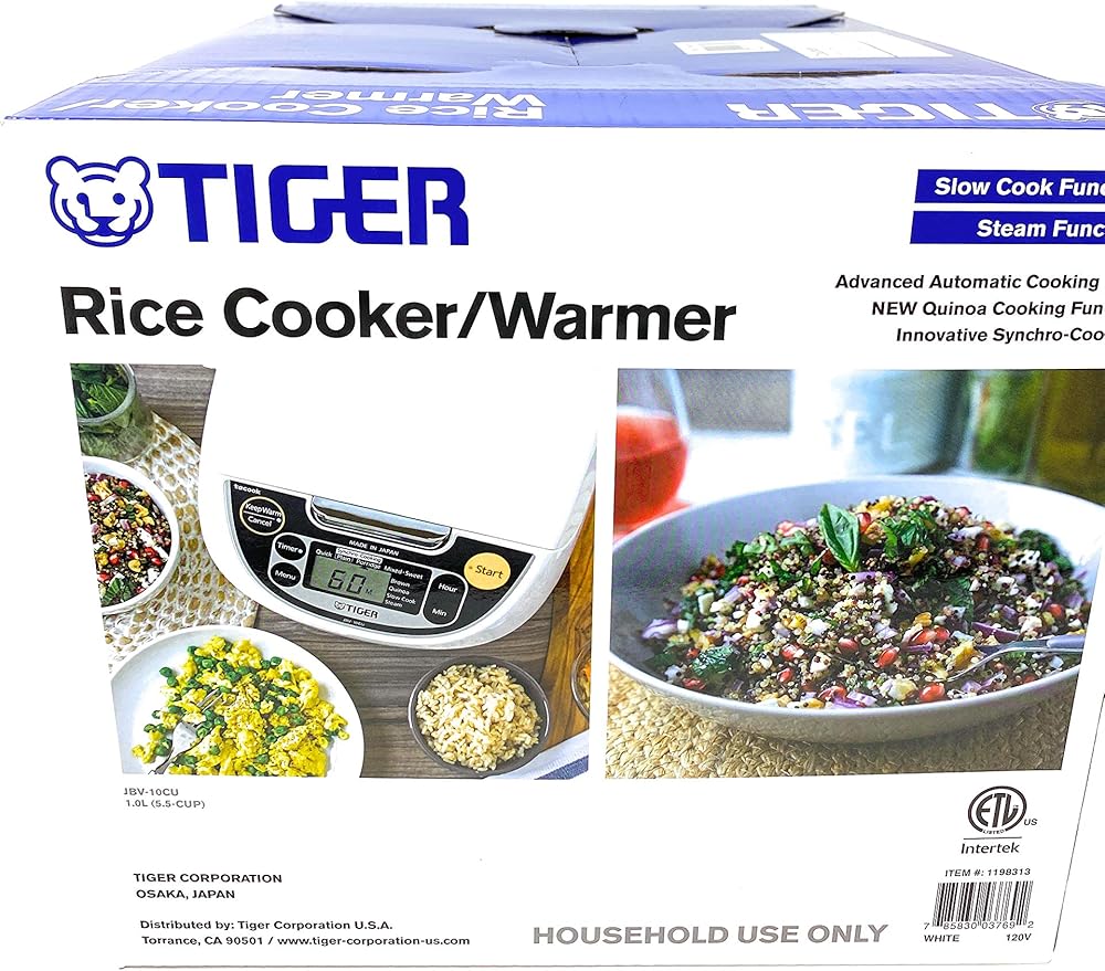 Tiger 5.5-Cup Micom Rice Cooker &amp Warmer &amp Steamer