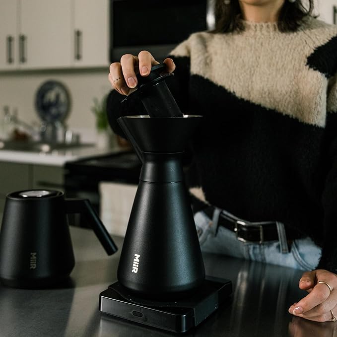 MiiR New Standard Carafe 33oz Shatterproof Durable Double-Wall Vacuum Insulated Coffee Carafe for Pour Over Coffee