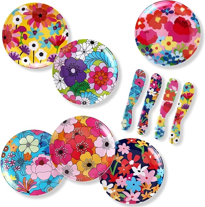 French Bull 12-Piece Dinnerware Set - Garden FloralMedium