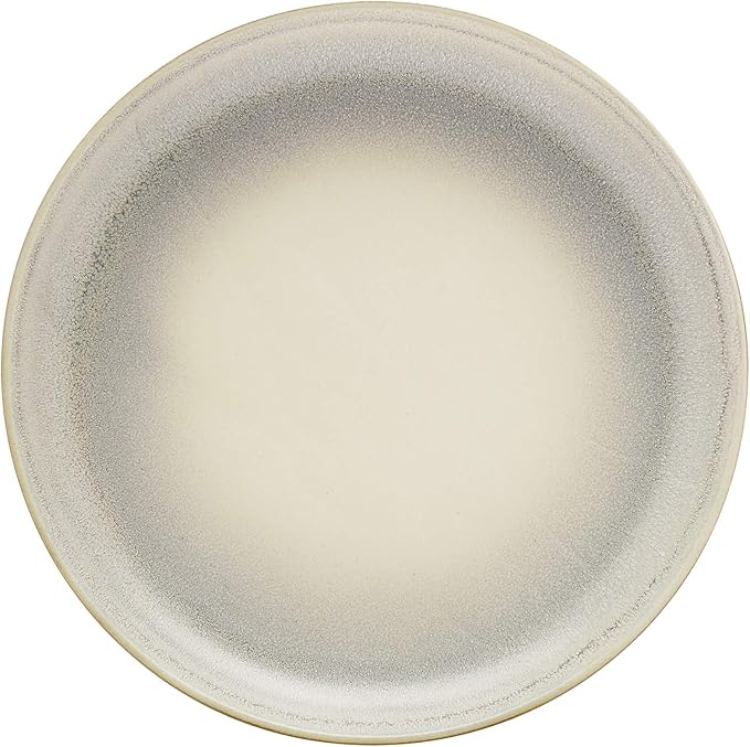 Tabletops Gallery Industrial Farmhouse Dinnerware- Stoneware Dishes Service for 4 Dinner Salad Appetizer Dessert Plate Bowls 16 Piece Hudson Dinnerware Set with Reactive Glaze