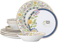Noritake Tusker Garden 12-Piece Dinnerware Set Service For 4